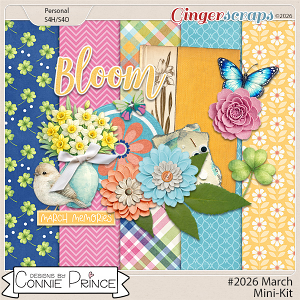 #2026 March - Mini Kit Pack by Connie Prince