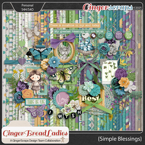 GingerBread Ladies Monthly Mix: Simple Blessings