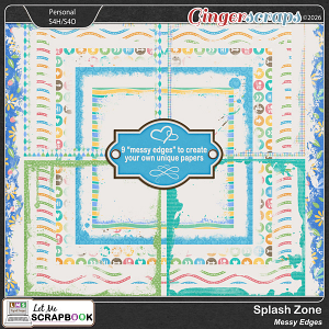 Splash Zone Edges by Let Me Scrapbook