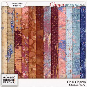 Chai Charm Blended Papers by Aimee Harrison