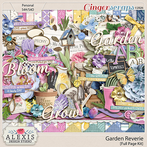 Garden Reverie - Full Page Kit