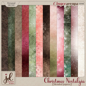 Christmas Nostalgia {Blended Papers}