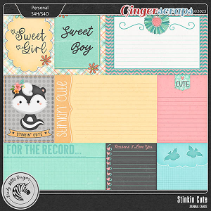 Stinkin Cute [Journal Cards] by Cindy Ritter