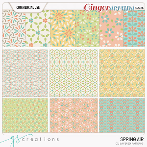Spring Air Patterns (CU) by GS Creations