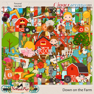 Down on the Farm Kit by The Scrappy Kat