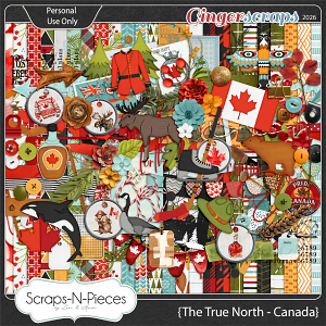 The True North-Canada Kit by Scraps N Pieces The True North-Canada Kit by Scraps N Pieces