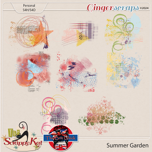 Summer Garden Graffiti Add-on by The Scrappy Kat Summer Garden Graffiti Add-on by The Scrappy Kat