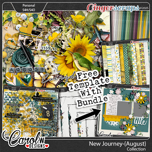 New Journey-{August}-Bundle+Free Template