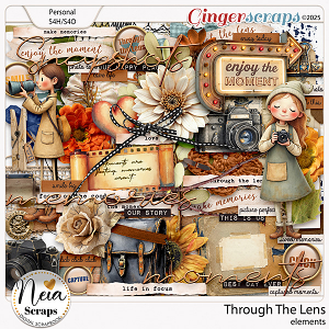 Through The Lens - Elements - by Neia Scraps