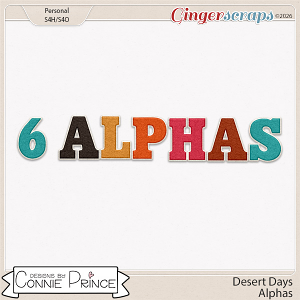 Desert Days - Alpha Pack AddOn by Connie Prince