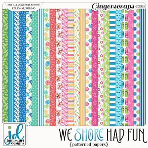 We Shore Had Fun {Patterned Papers}
