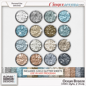 Ocean Breeze Glitters by Aimee Harrison