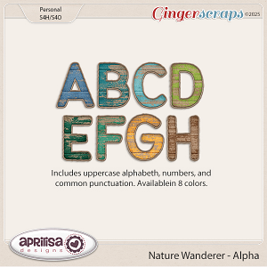 Nature Wanderer - Alpha by Aprilisa Designs