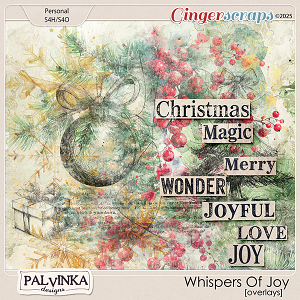 Whispers Of Joy Overlays and WA by Palvinka Designs
