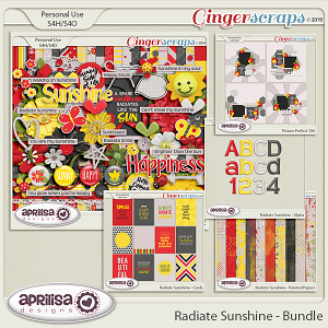 Radiate Sunshine - Bundle by Aprilisa Designs