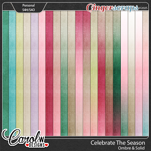 Celebrate The Season-Ombre & Solid