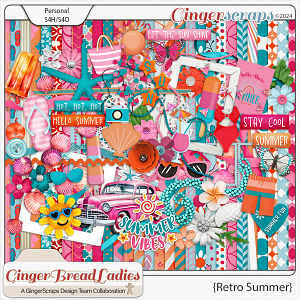 GingerBread Ladies Collab: Retro Summer