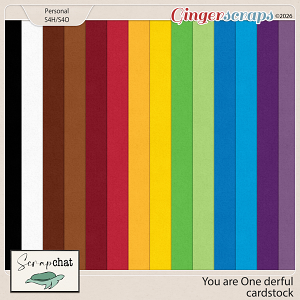 You Are One Derful Cardstock by ScrapChat Designs You Are One Derful Cardstock by ScrapChat Designs