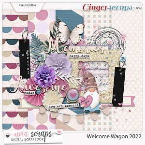 Welcome Wagon 2022 - Mini Kit - by Neia Scraps
