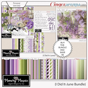 I Did It-June Bundle by Memory Mosaic