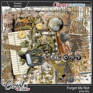 Forget Me Not-Artsy bits