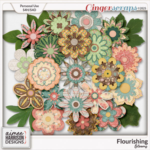 Flourishing Blooms by Aimee Harrison