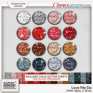Love Me Do Glitters by Aimee Harrison