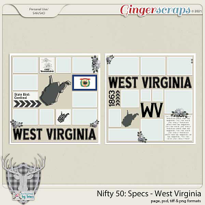 Nifty 50: Specs - West Virginia