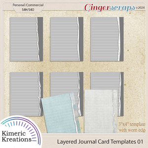 Layered Journal Card Templates 01 by Kimeric Kreations 
