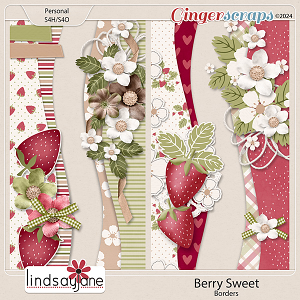 Berry Sweet Borders by Lindsay Jane