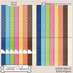 #2026 March - Extra Papers by Connie Prince