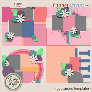Get Carded Volume 1 Templates by Chere Kaye Designs