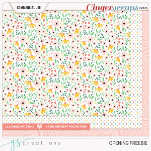 Opening Freebie Patterns (CU) by GS Creations