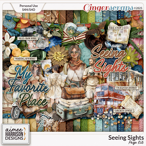 Seeing Sights Page Kit by Aimee Harrison Seeing Sights Page Kit by Aimee Harrison
