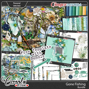 Gone Fishing-Bundle+Free Template Gone Fishing-Bundle+Free Template