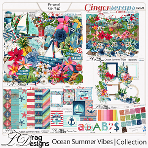 Ocean Summer Vibes : The Collectrion by LDragDesigns