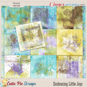 Embracing Little Joys Painted Papers