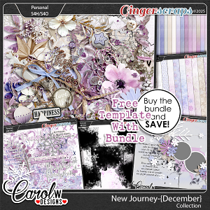 New Journey-{December} Collection+Free template