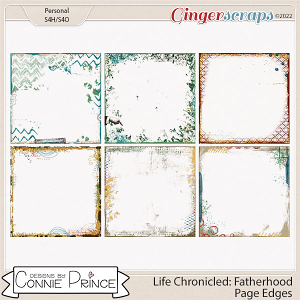 Life Chronicled: Fatherhood - Page Edges by Connie Prince