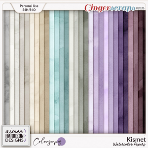 Kismet Watercolor Papers by Aimee Harrison Kismet Watercolor Papers by Aimee Harrison