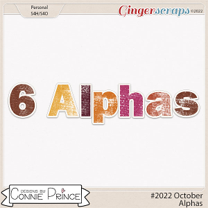 #2022 October - Alpha Pack AddOn by Connie Prince