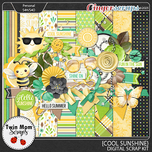 Cool Sunshine - KIT by Twin Mom Scraps