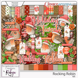 Rocking Robin Kit by Scrapbookcrazy Creations