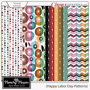 Happy Labor Day - Patterns by Memory Mosaic