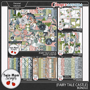 Fairy Tale Castle - BUNDLE by Twin Mom Scraps