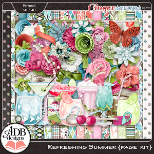 Refreshing Summer Page Kit