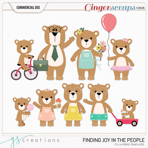 Finding Joy in the people (CU) by GS Creations