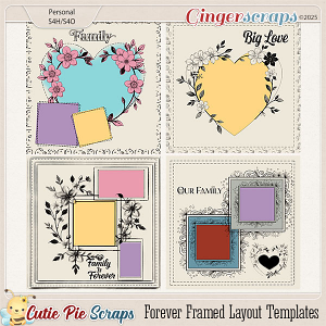 Forever Framed Layout Templates