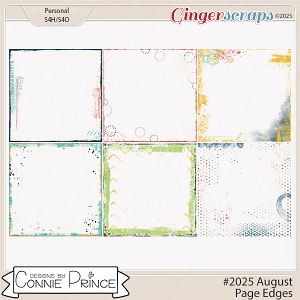 #2025 August - Page Edges by Connie Prince
