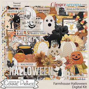 Farmhouse Halloween - Kit by Connie Prince